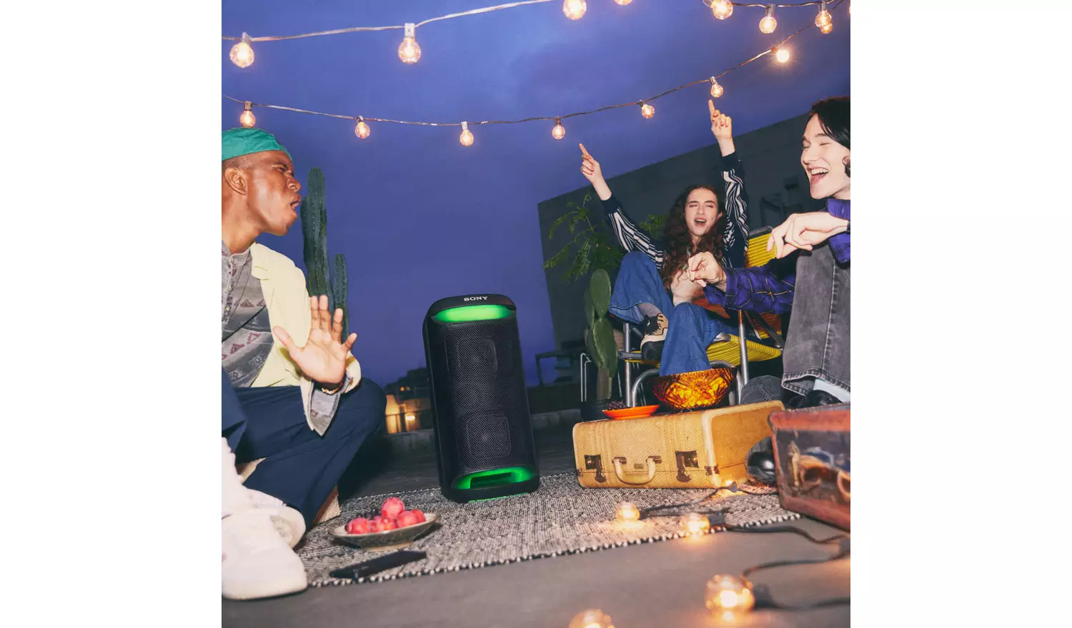 Sony SRS XV500 Bluetooth Portable Party Speaker - Black