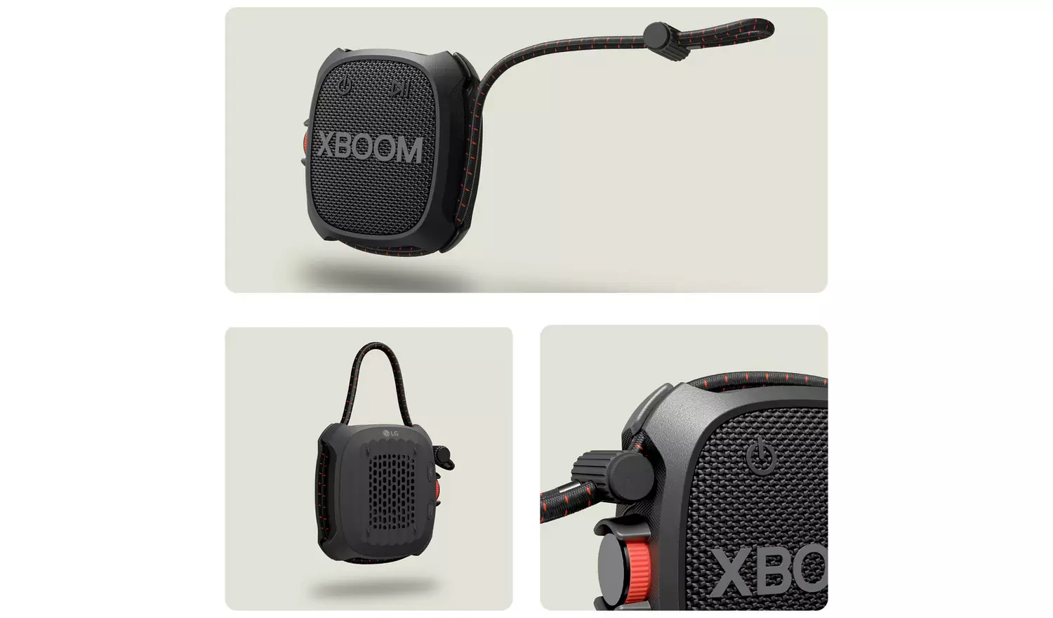 LG XBOOM Go XG2 Portable Bluetooth Speaker - Black