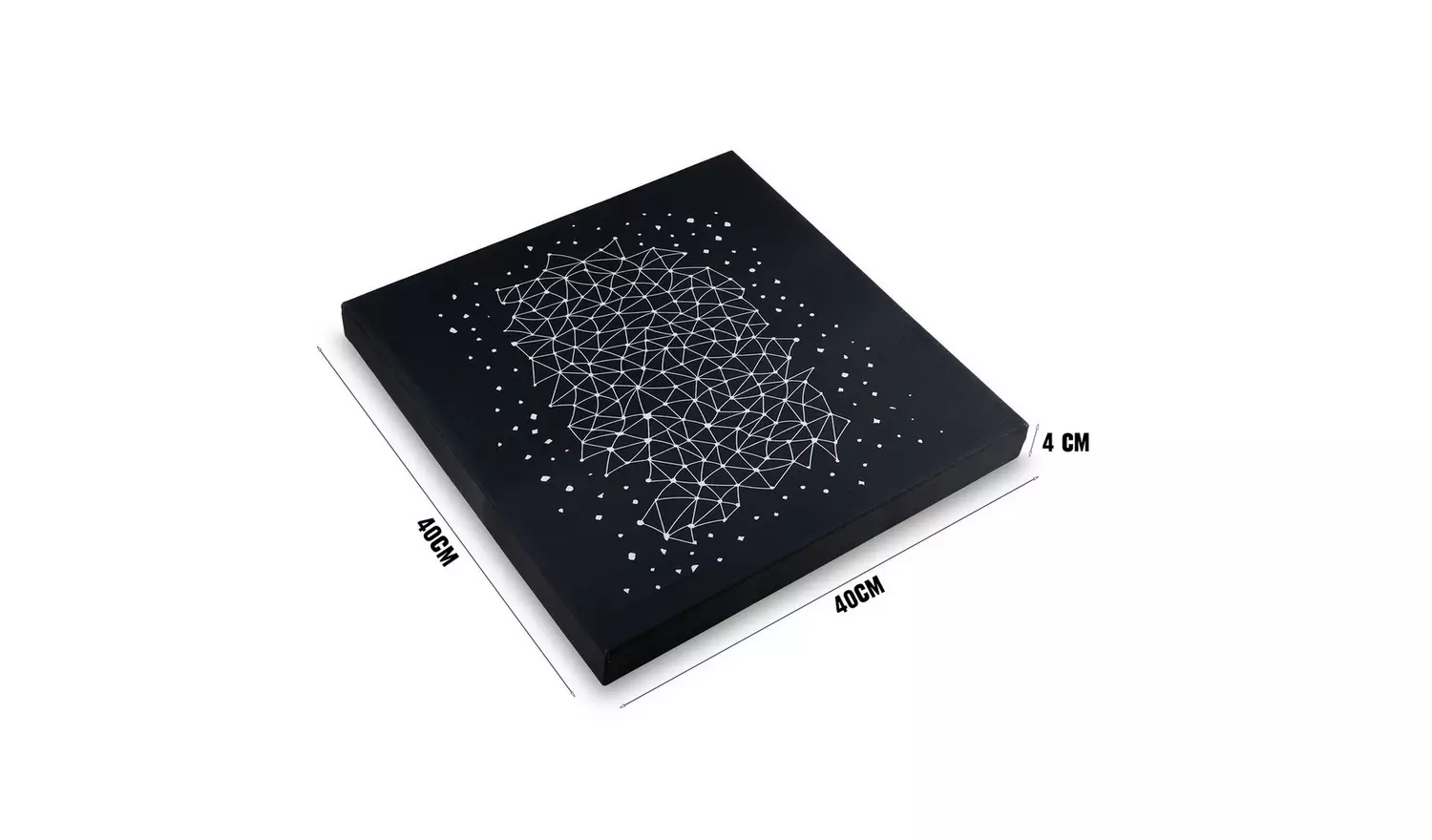 Swipe Sound Frame Bluetooth Speaker - Black