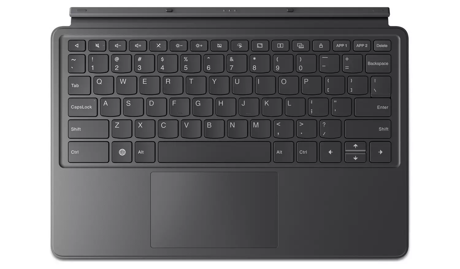 Lenovo Idea Tab Pro 12.7 Inch Folio Keyboard Case - Grey