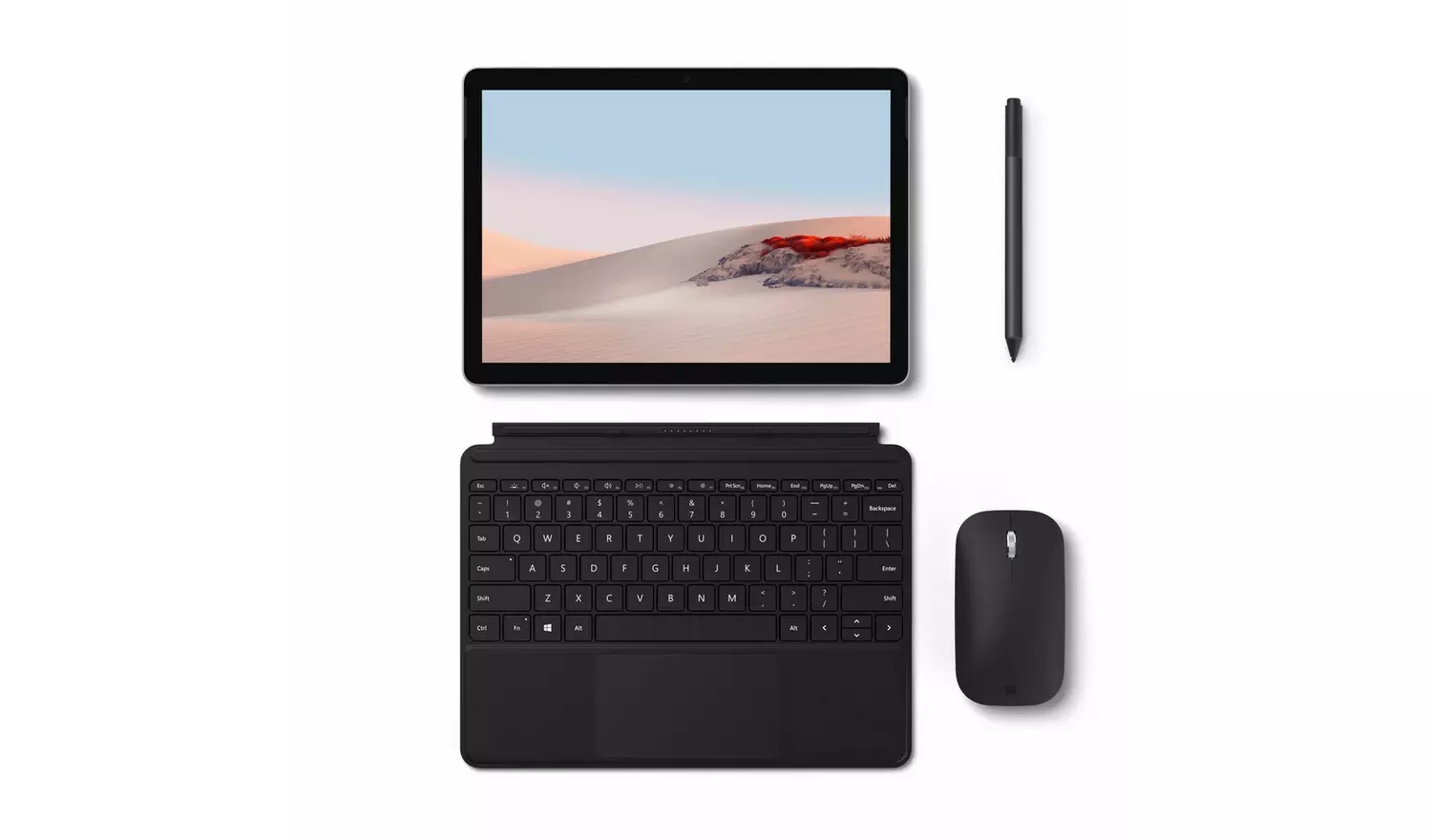 Microsoft Surface Go 2/Go 3 Type Cover - Black