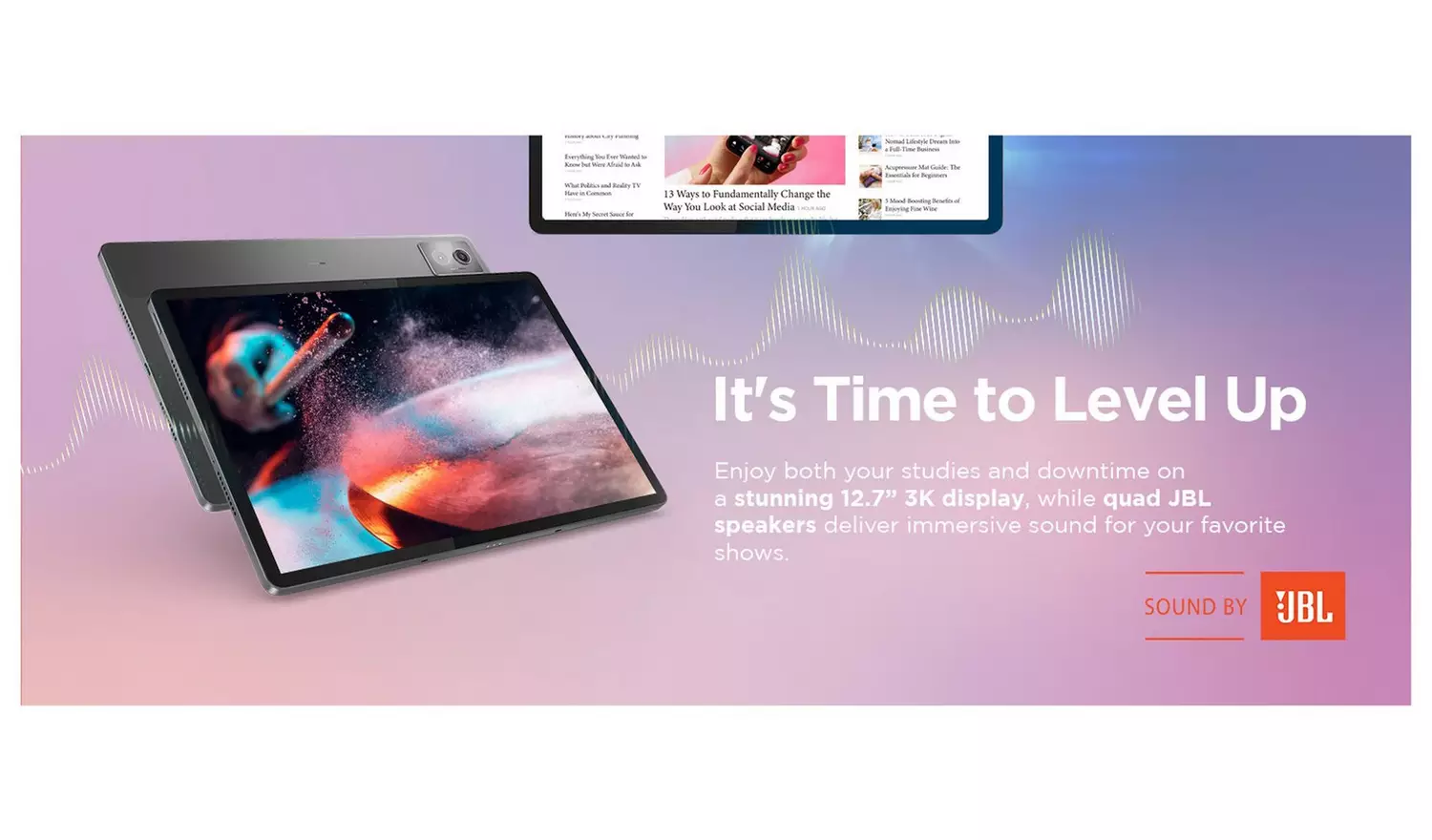 Lenovo Idea Tab Pro 12.7in 256GB Wi-Fi Tablet & Tab Pen Plus