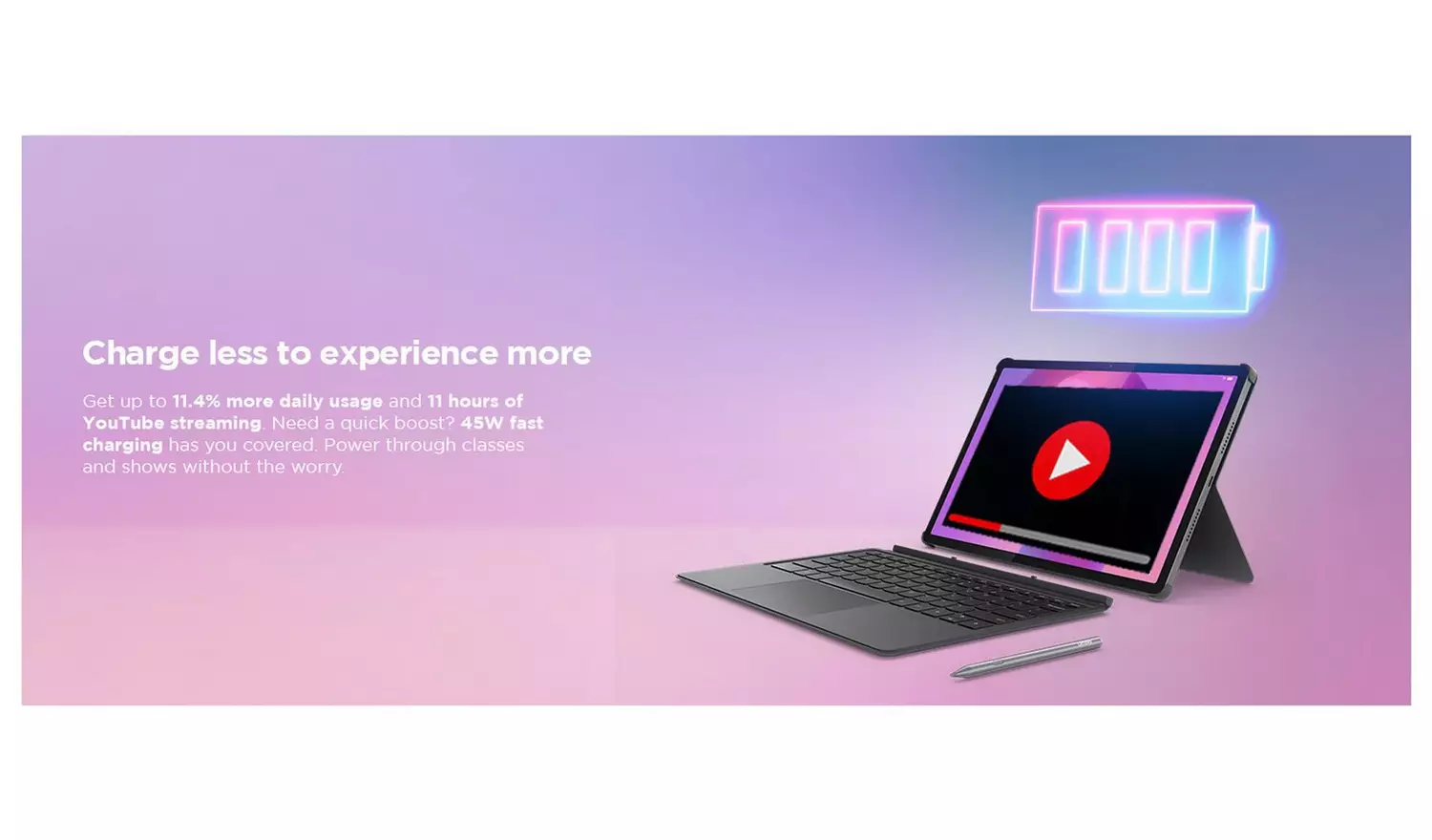 Lenovo Idea Tab Pro 12.7in 256GB Wi-Fi Tablet & Tab Pen Plus