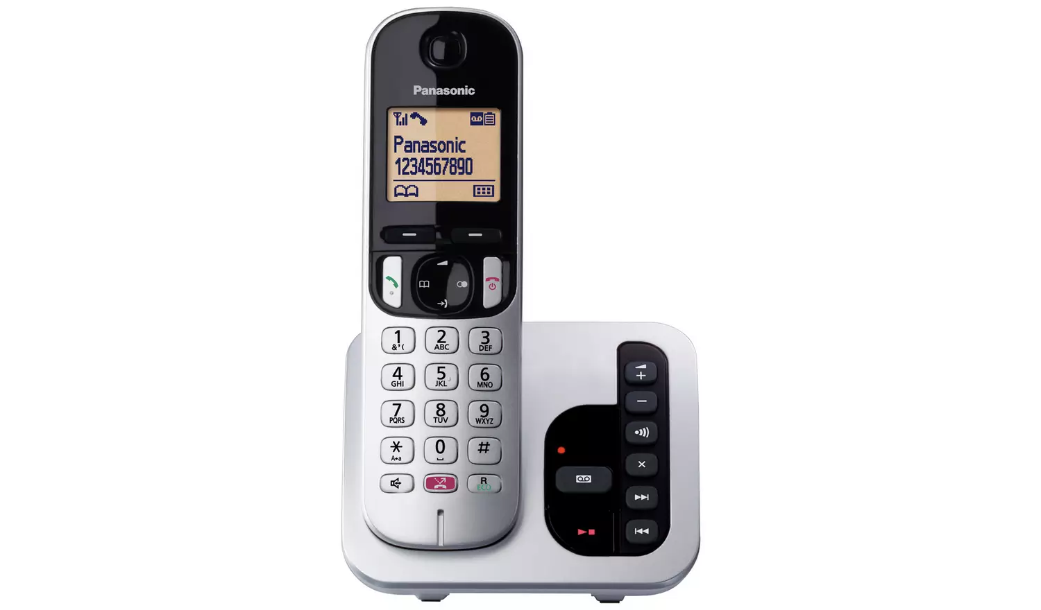 Panasonic KXTGC260ES Cordless Phone & Answer Machine Single