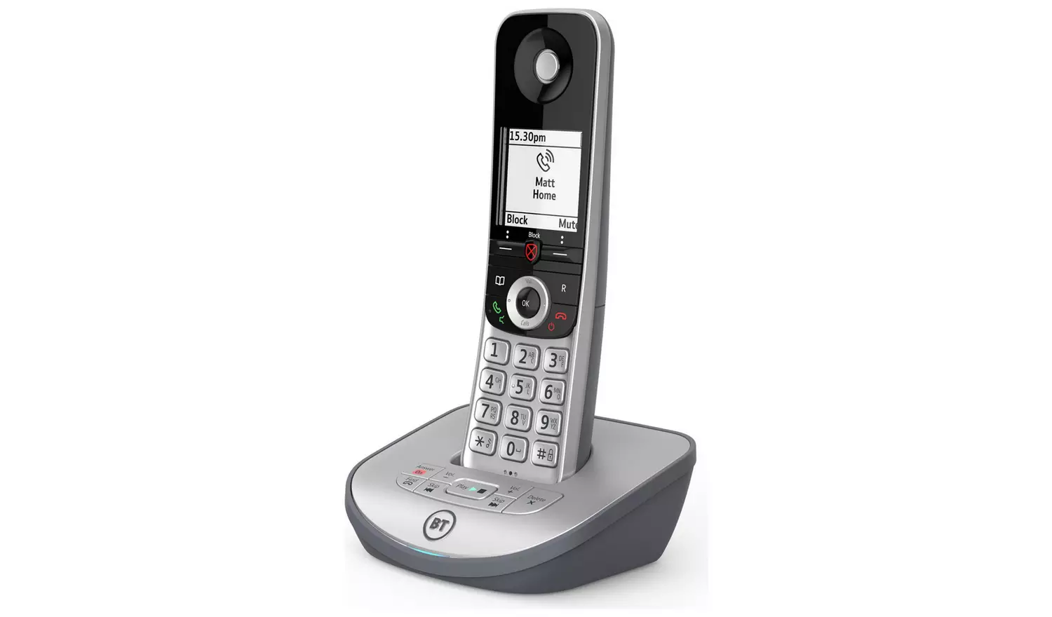 BT Advanced Z Cordless Telephone & Answer Machine - Single