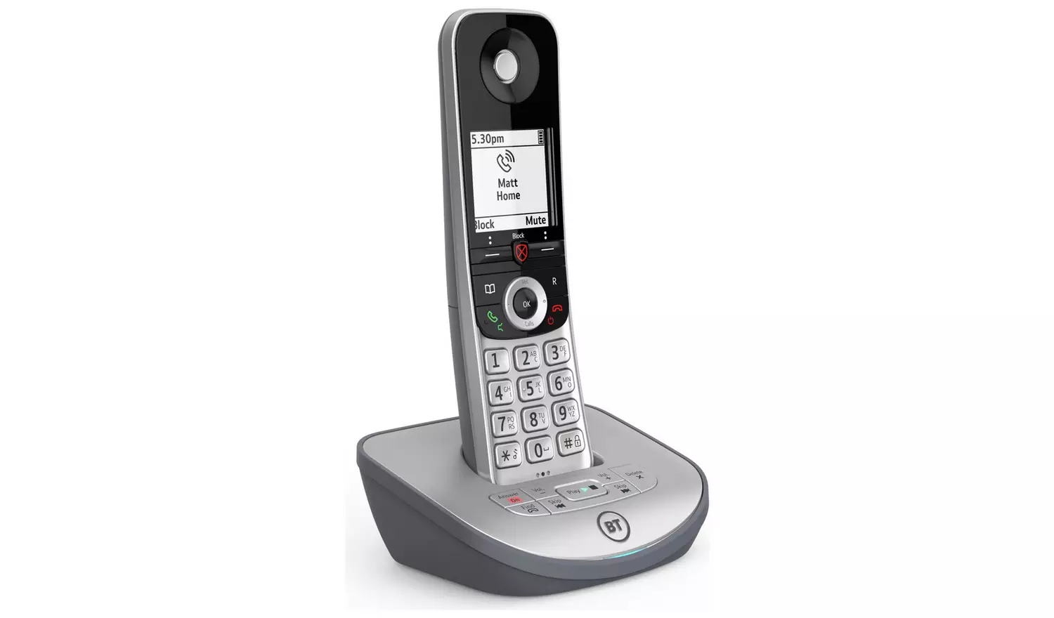 BT Advanced Z Cordless Telephone & Answer Machine - Single