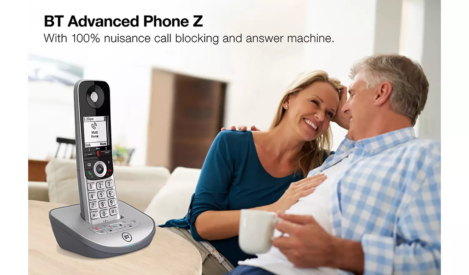 BT Advanced Z Cordless Telephone & Answer Machine - Single