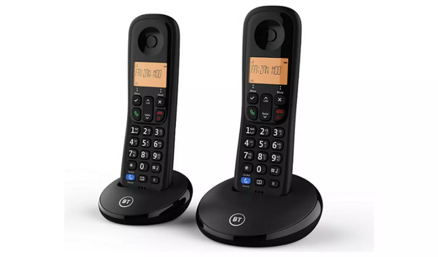 BT Everyday Cordless Telephone - Twin