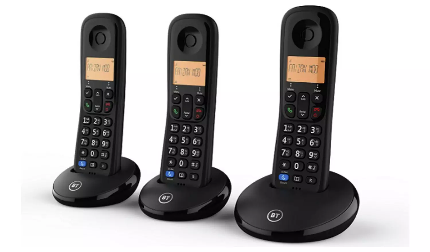 BT Everyday Cordless Telephone - Triple