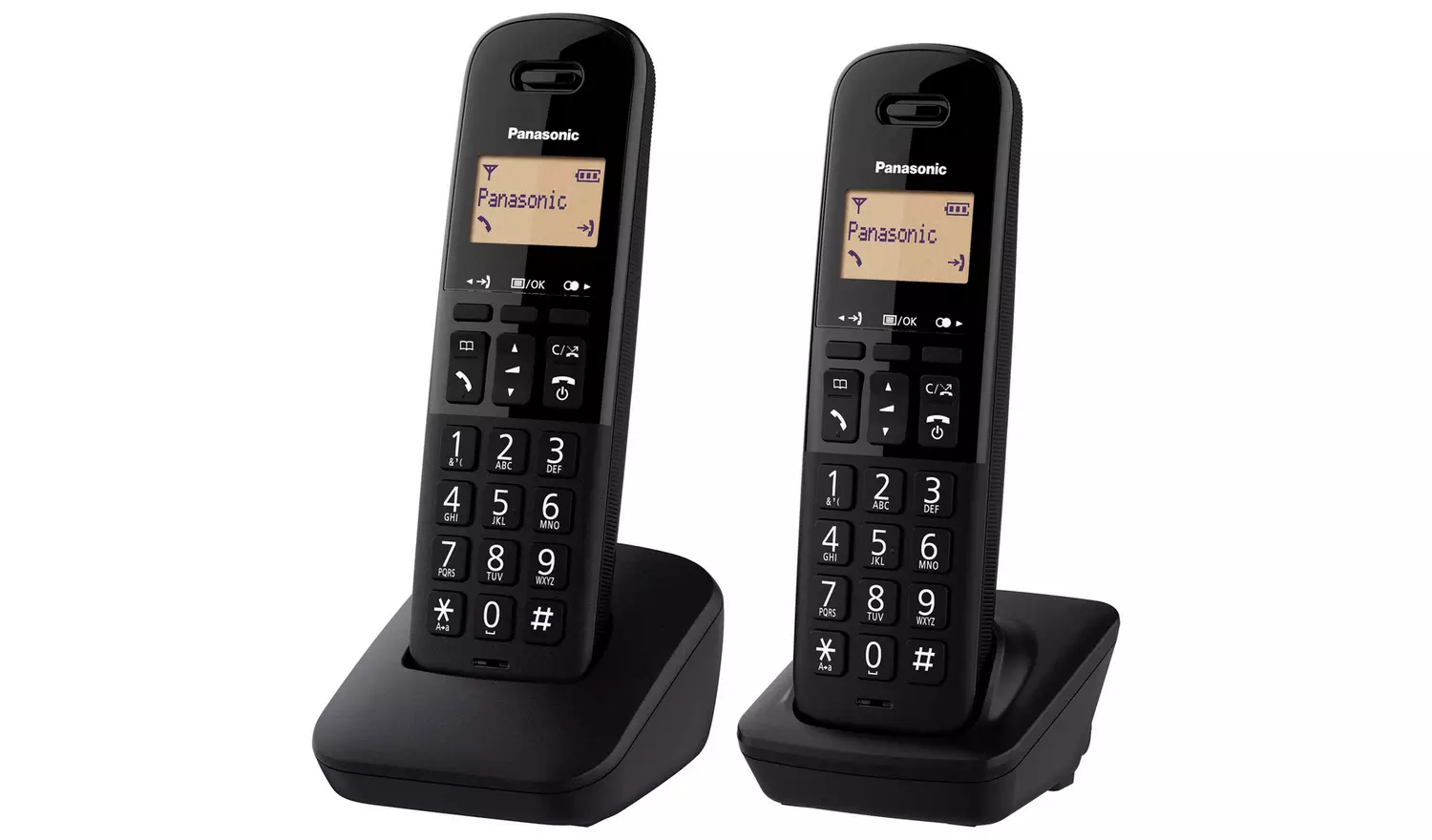 Panasonic KX-TGB612 Cordless Phone with Shock Resistant-Twin