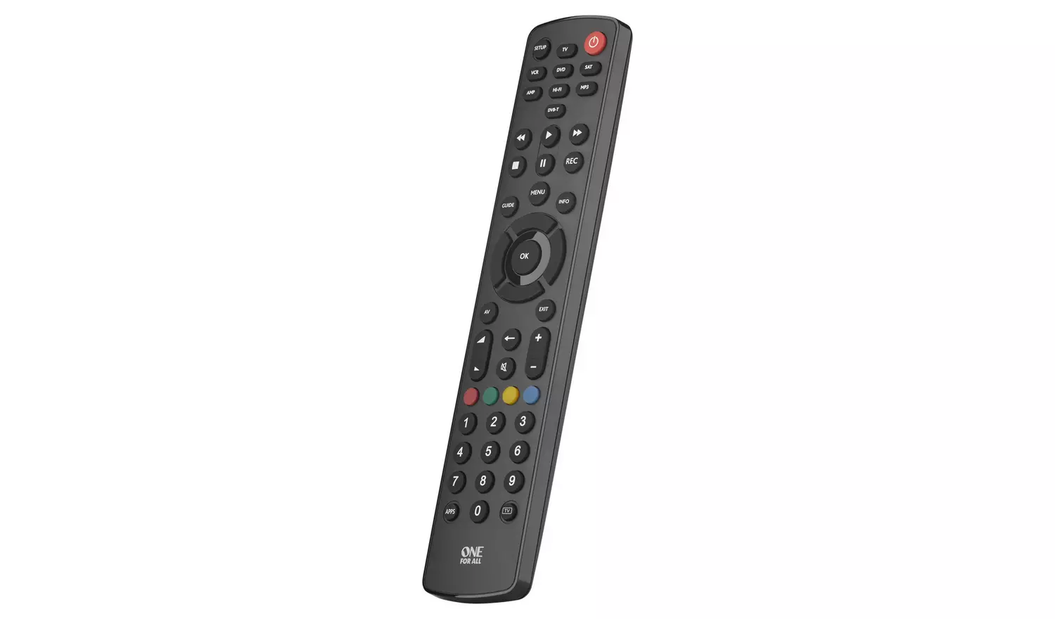 One For All URC1280 Contour Universal Remote Control
