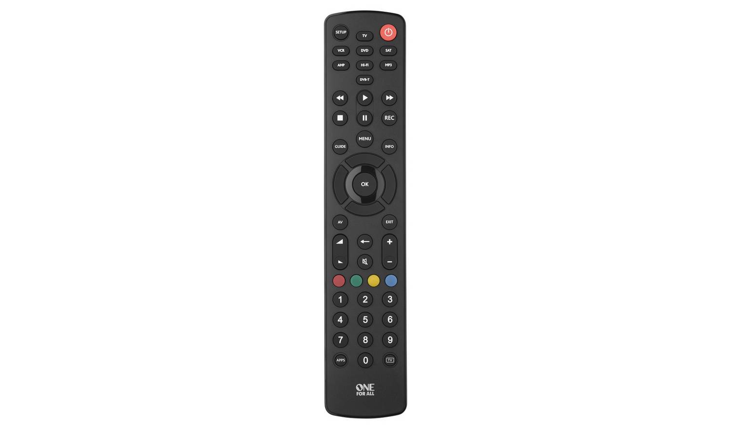 One For All URC1280 Contour Universal Remote Control