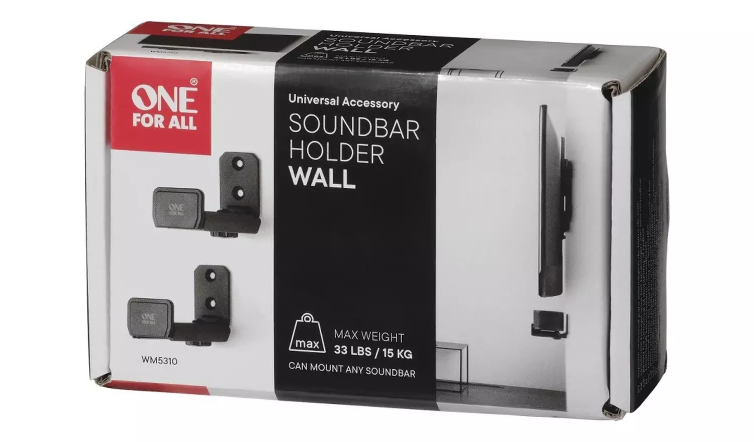 One For All WM5310 Universal Sound Bar Holder
