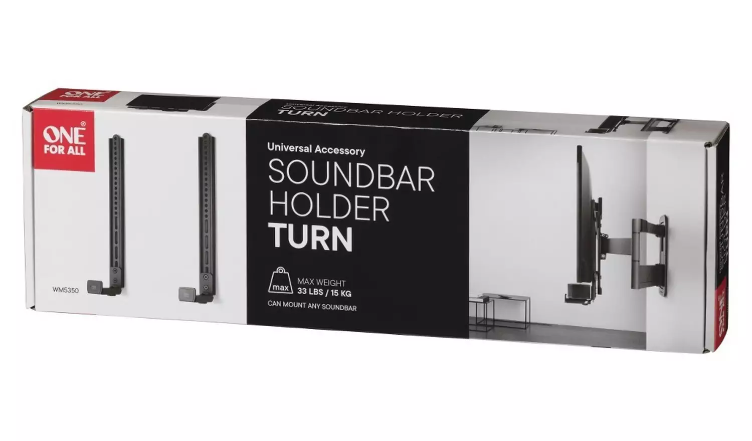 One For All WM5350 Universal Sound Bar Holder