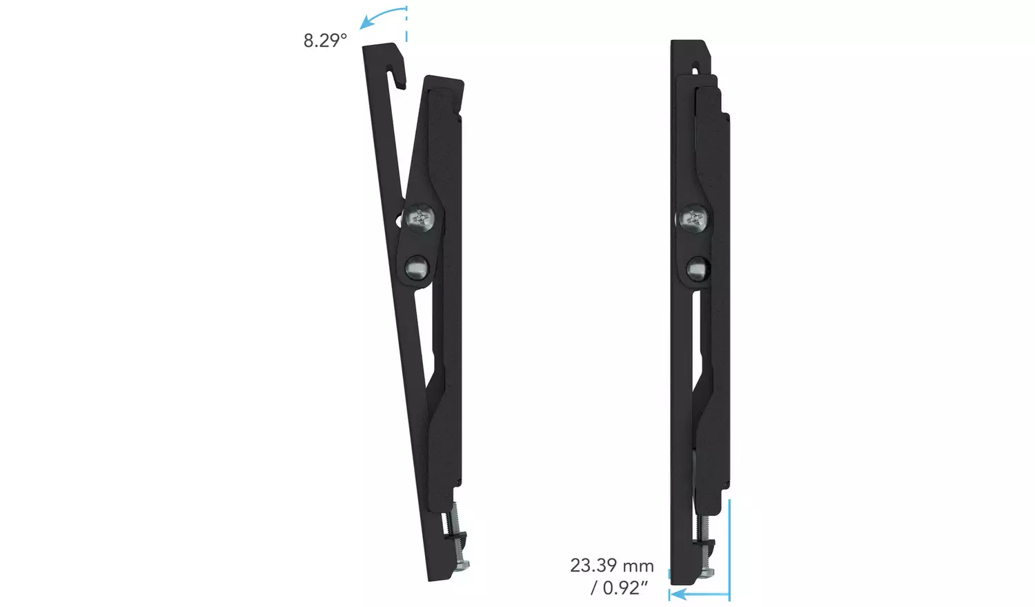 AVF Standard Tilting Up To 43 Inch TV Wall Bracket