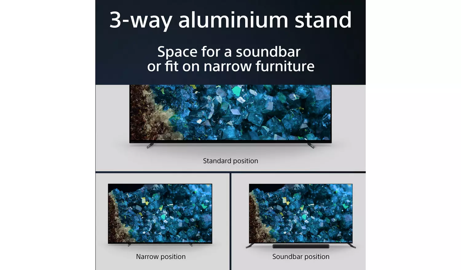 Sony 83 Inch XR83A84LPU Smart 4K UHD HDR OLED Freeview TV