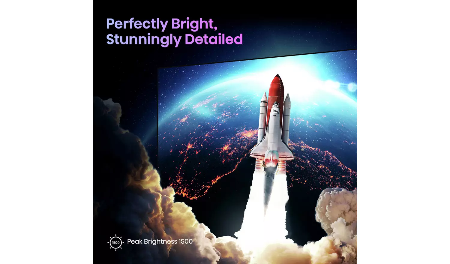 Hisense 55 Inch 55U8KQTUK Smart 4K 144Hz UHD HDR Mini LED TV