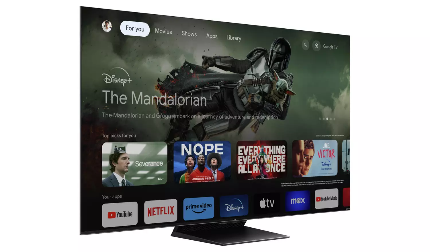 TCL 85 Inch 85C805K Mini-LED 4K Ultra HD HDR Smart TV