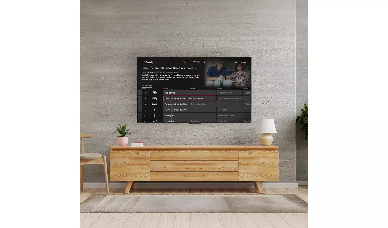 Toshiba 65 Inch 65UV2F53DB Smart 4K UHD HDR LCD Freely TV