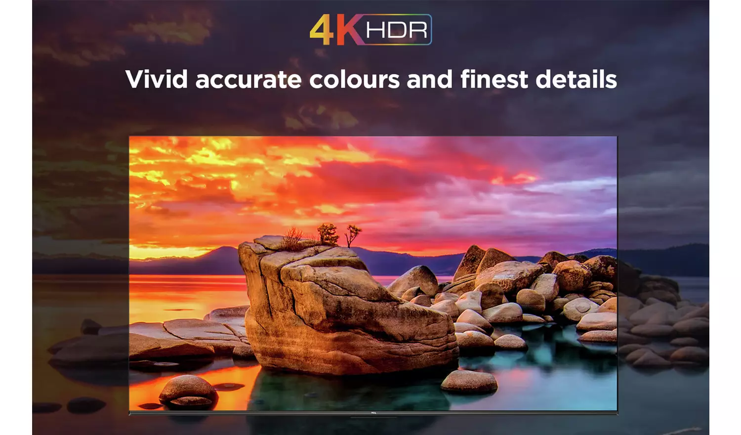 TCL 55 Inch 55PF650K Smart 4K UHD HDR LED Freely TV