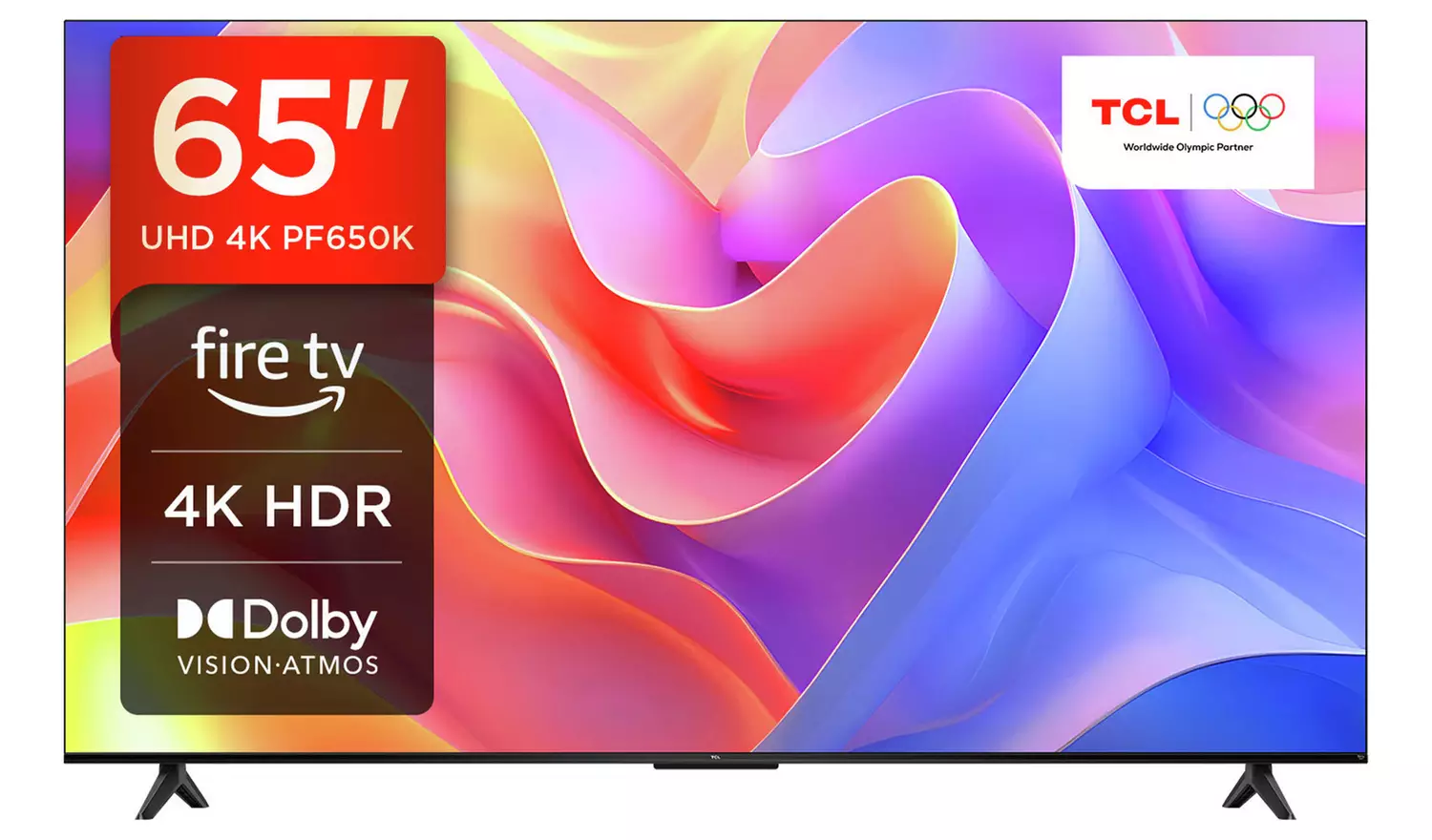 TCL 65 Inch 65PF650K Smart 4K UHD HDR LED Fire TV