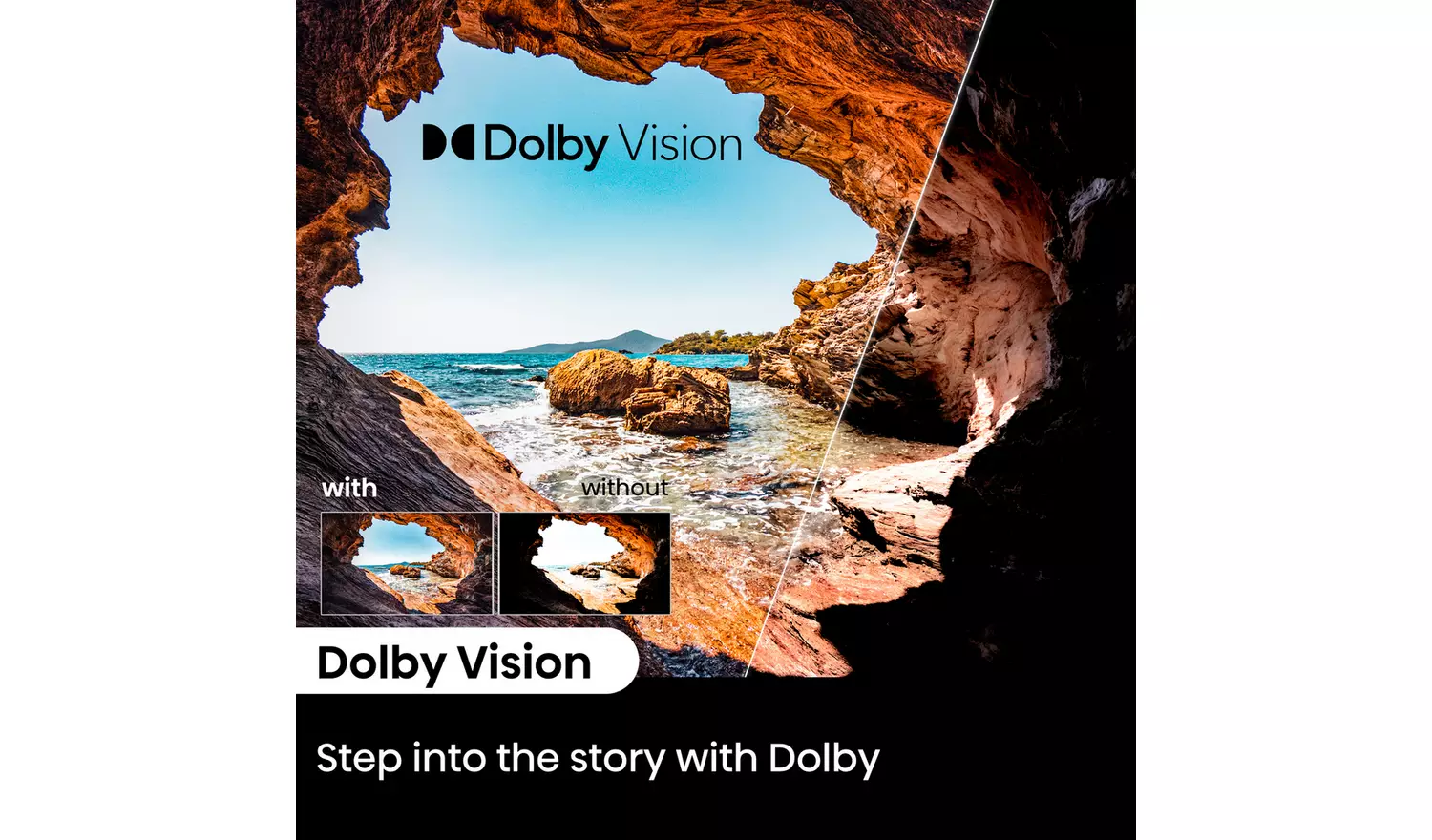 Hisense 43 Inch 43A6NTUK Smart 4K UHD HDR LED Freely TV