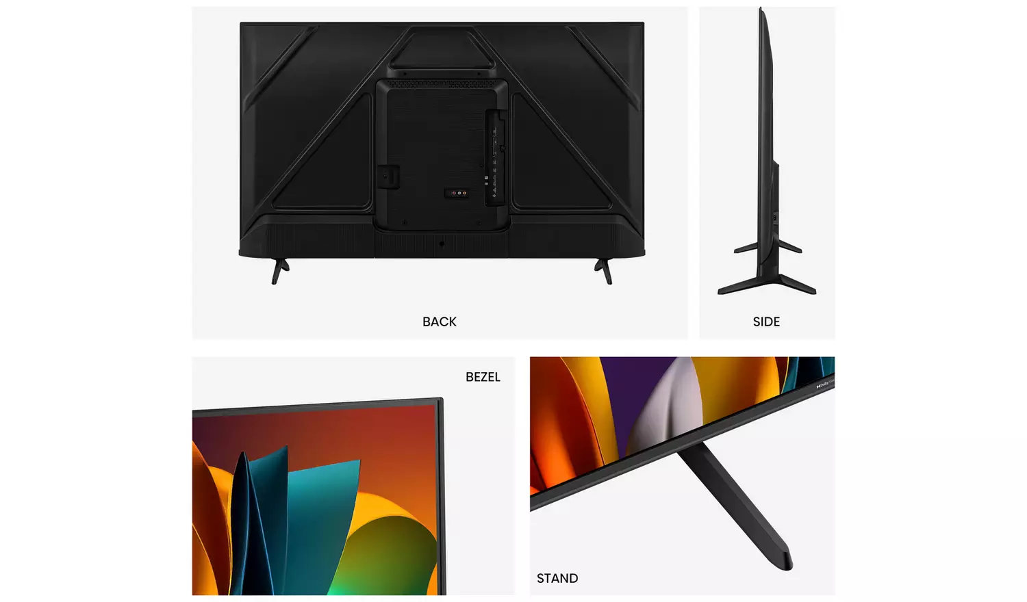 Hisense 50 Inch 50A6NTUK Smart 4K UHD HDR LED Freely TV