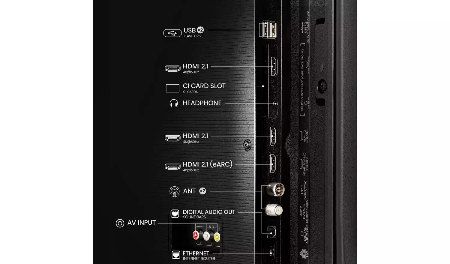 Hisense 55 Inch 55A6NTUK Smart 4K UHD HDR LED Freely TV