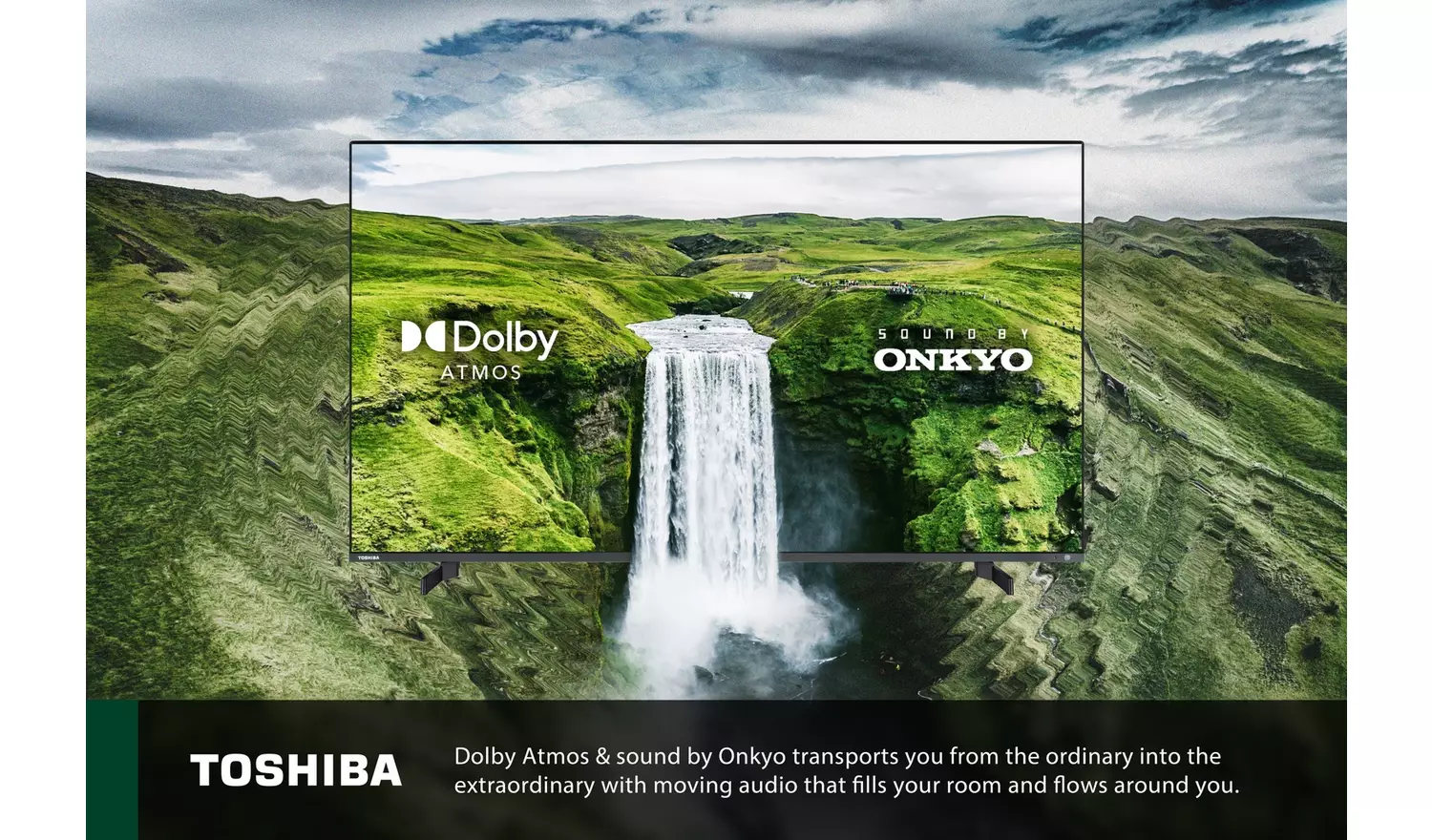 Toshiba 70 Inch 70QF5D53DB Smart 4K UHD HDR QLED Fire TV