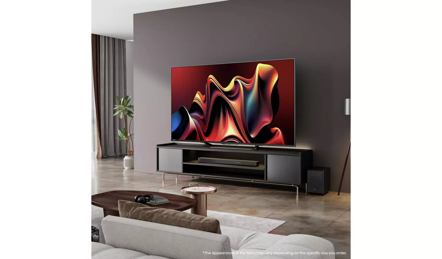 Hisense 100 Inch 100U7NQTUK Smart 4K UHD HDR ULED Freely TV