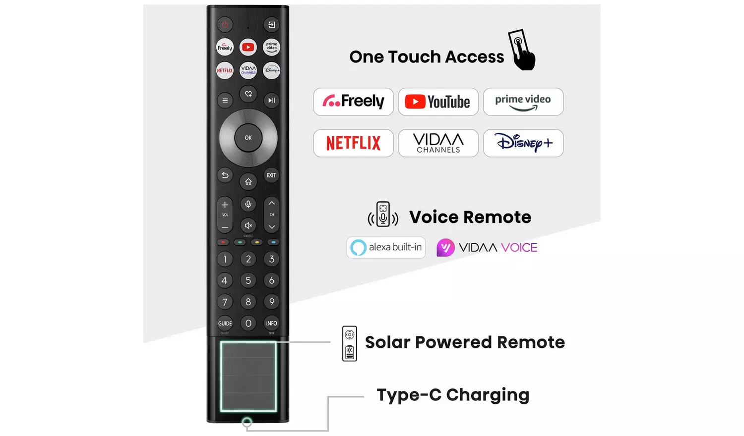 Hisense 100 Inch 100U7NQTUK Smart 4K UHD HDR ULED Freely TV