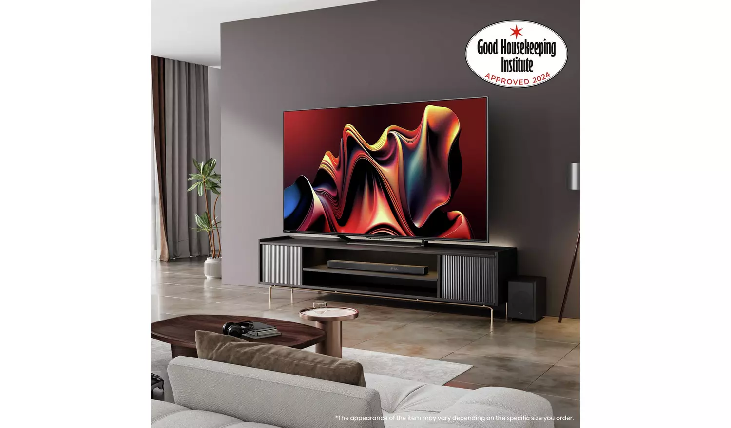 Hisense 100 Inch 100U7NQTUK Smart 4K UHD HDR ULED Freely TV