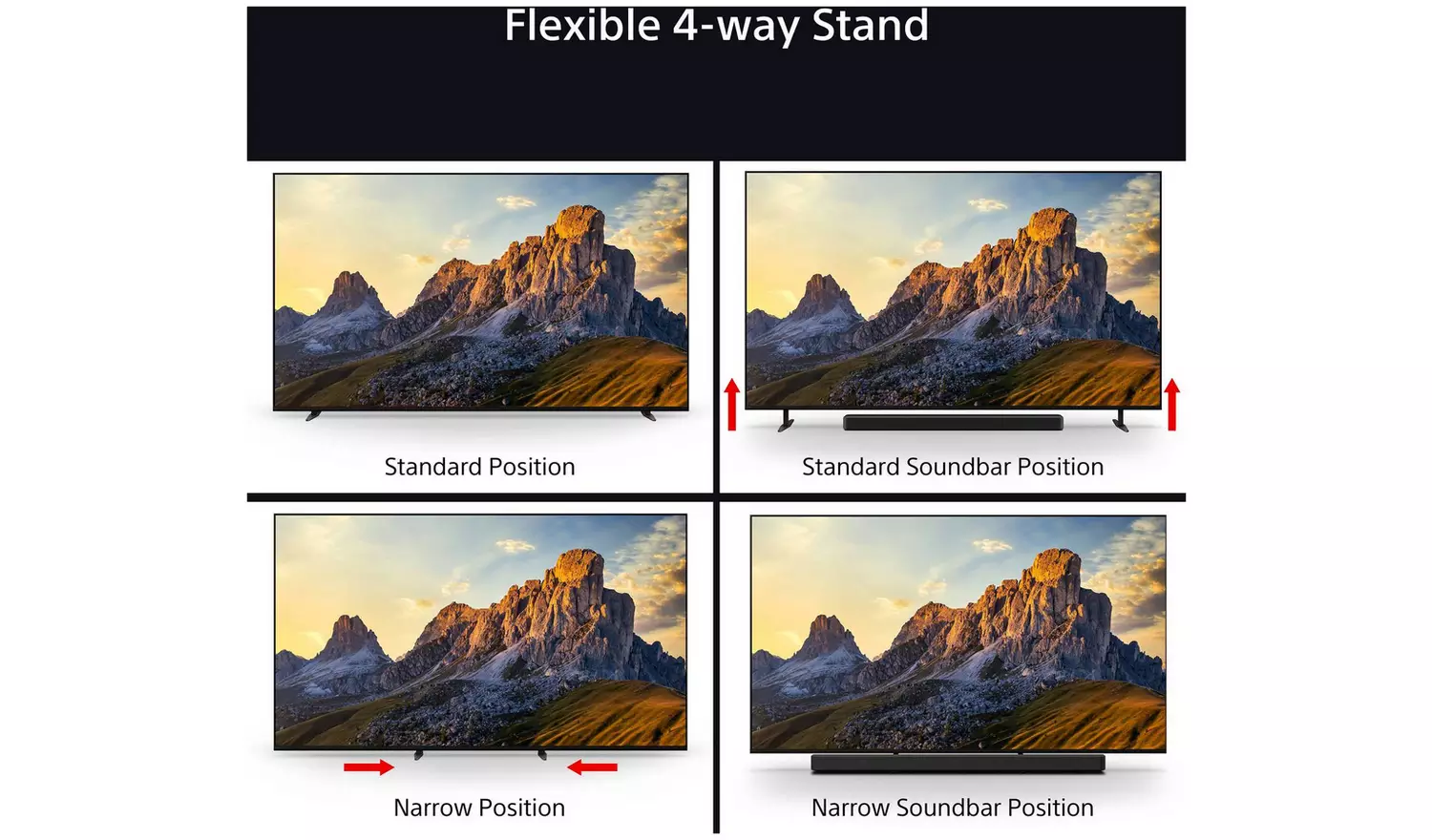 Sony 55 Inch K55XR70 BRAVIA 7 Smart 4K HDR QLED Freeview TV