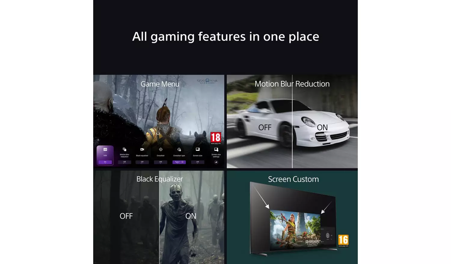 Sony 55 Inch K55XR70 BRAVIA 7 Smart 4K HDR QLED Freeview TV