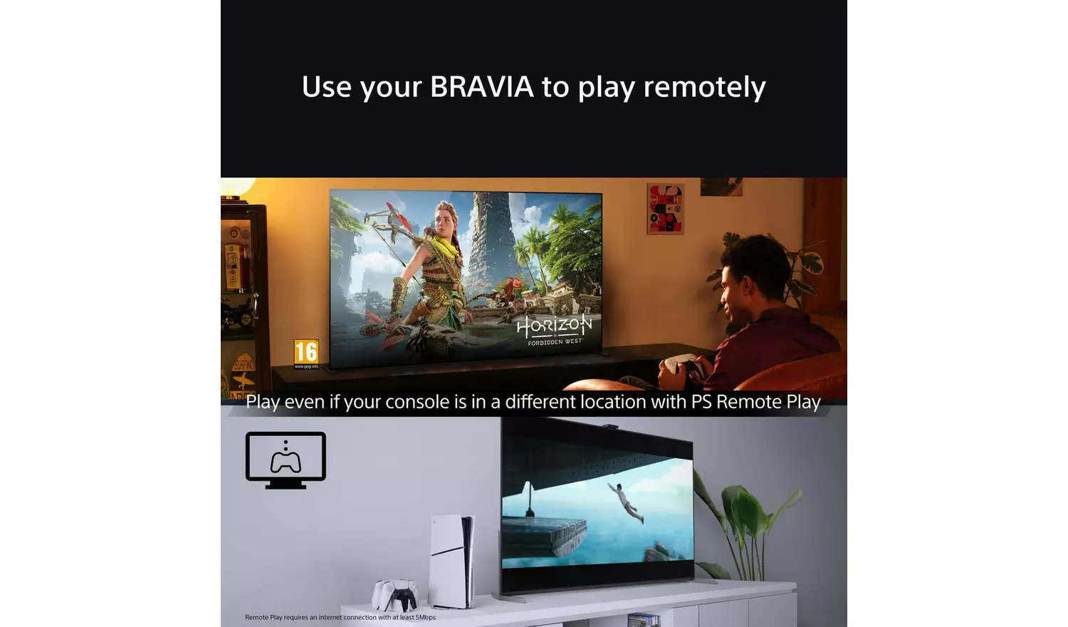 Sony 55 Inch K55XR70 BRAVIA 7 Smart 4K HDR QLED Freeview TV