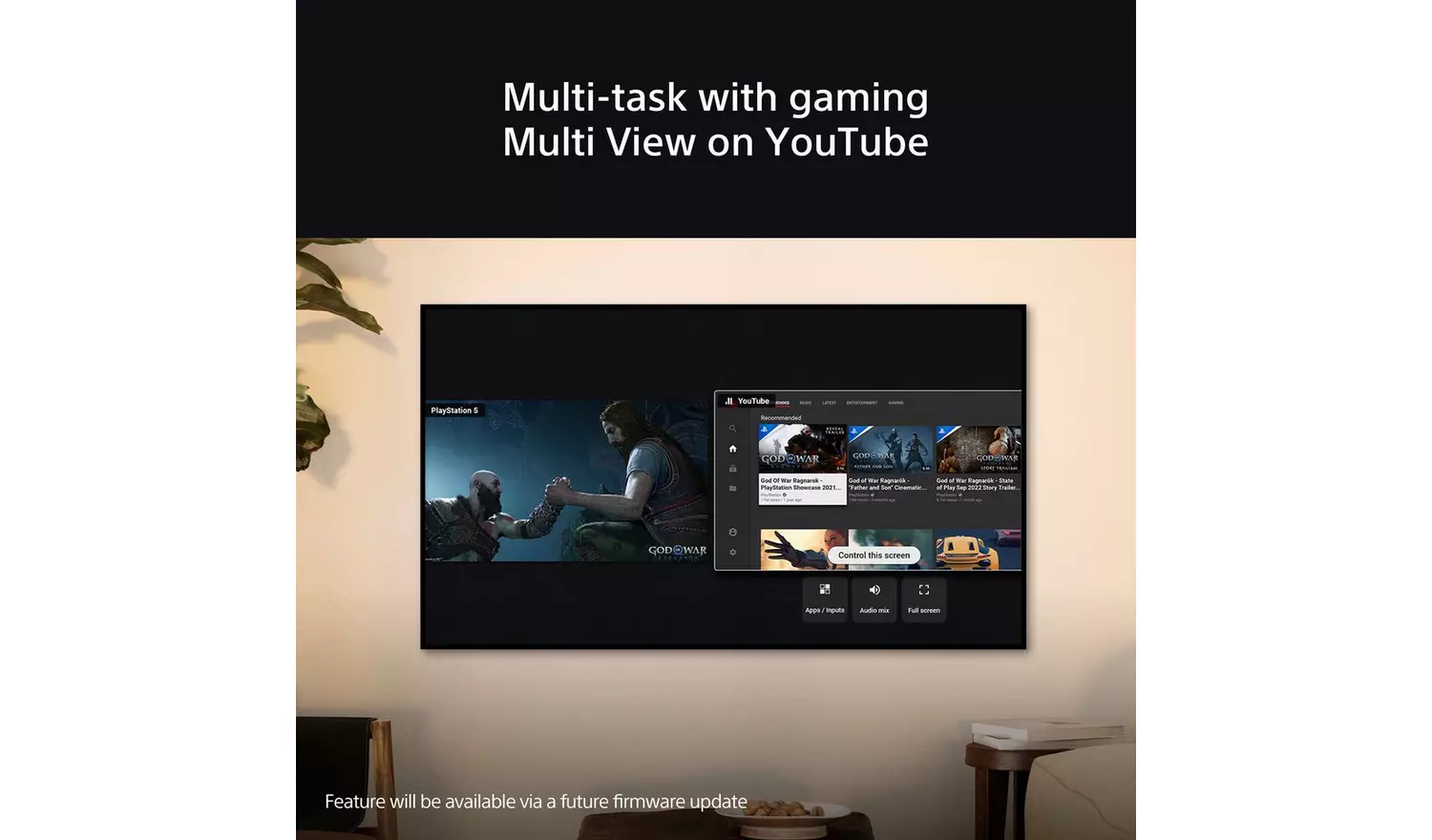 Sony 55 Inch K55XR70 BRAVIA 7 Smart 4K HDR QLED Freeview TV