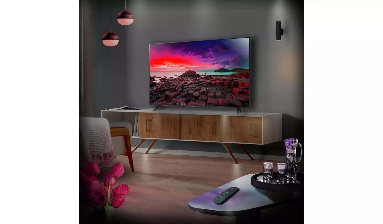 LG 55 Inch 55UT80006LA Smart 4K UHD HDR LED Freeview TV