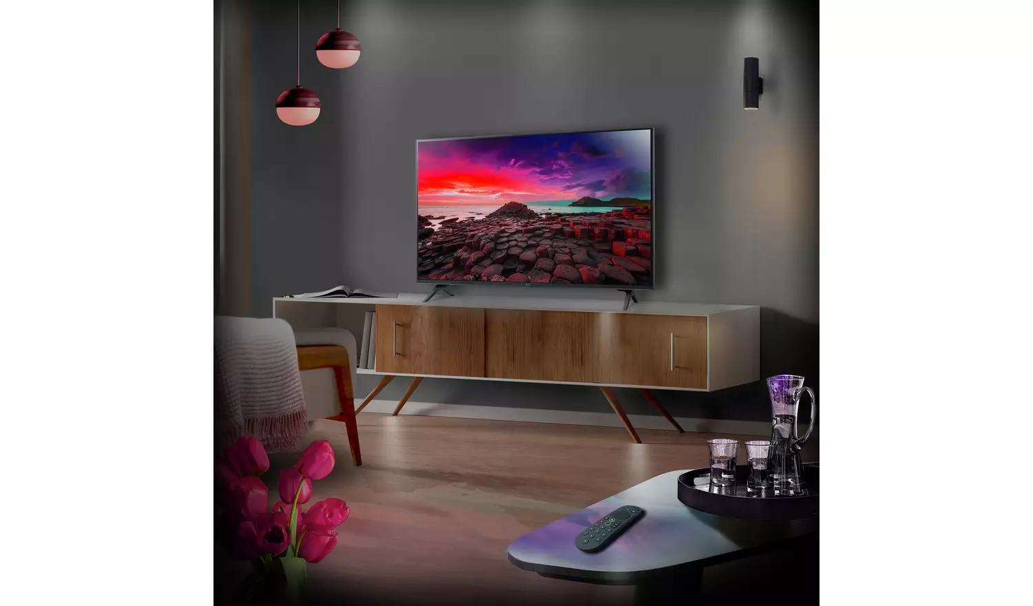 LG 43 Inch 43UT80006LA Smart 4K UHD HDR LED Freeview TV