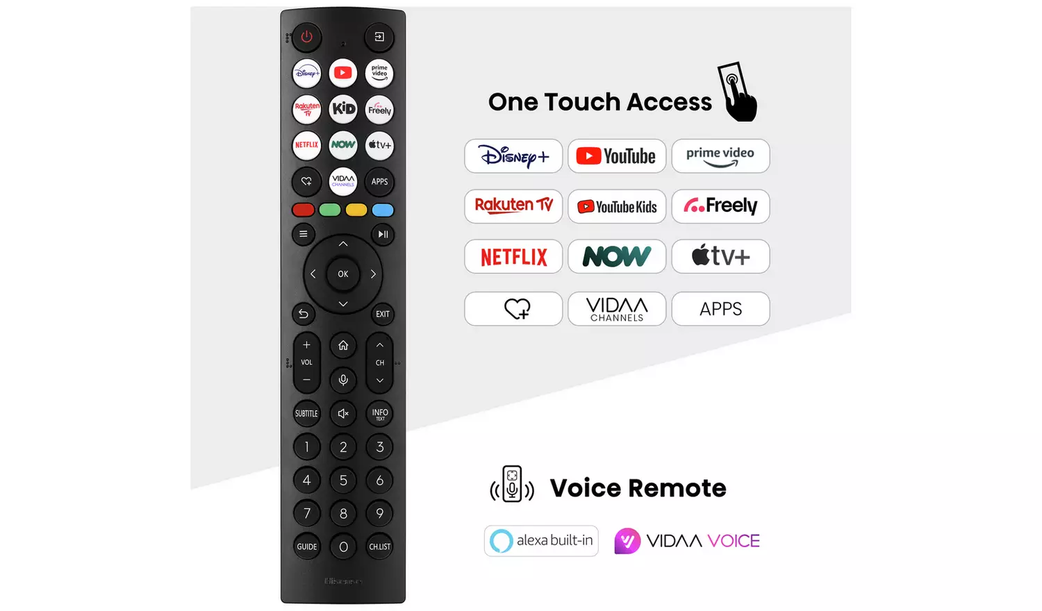 Hisense 55 Inch 55E78NQTUK Smart 4K HDR UHD QLED Freely TV