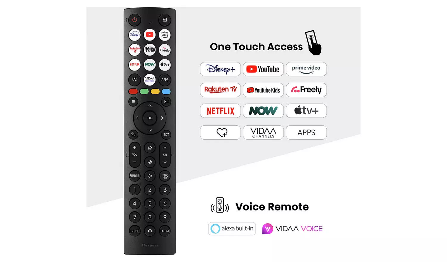 Hisense 43 Inch 43E78NQTUK Smart 4K HDR UHD QLED Freely TV