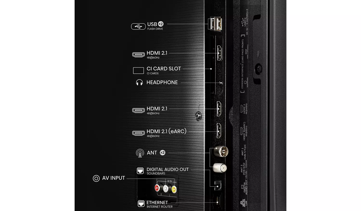 Hisense 43 Inch 43E78NQTUK Smart 4K HDR UHD QLED Freely TV