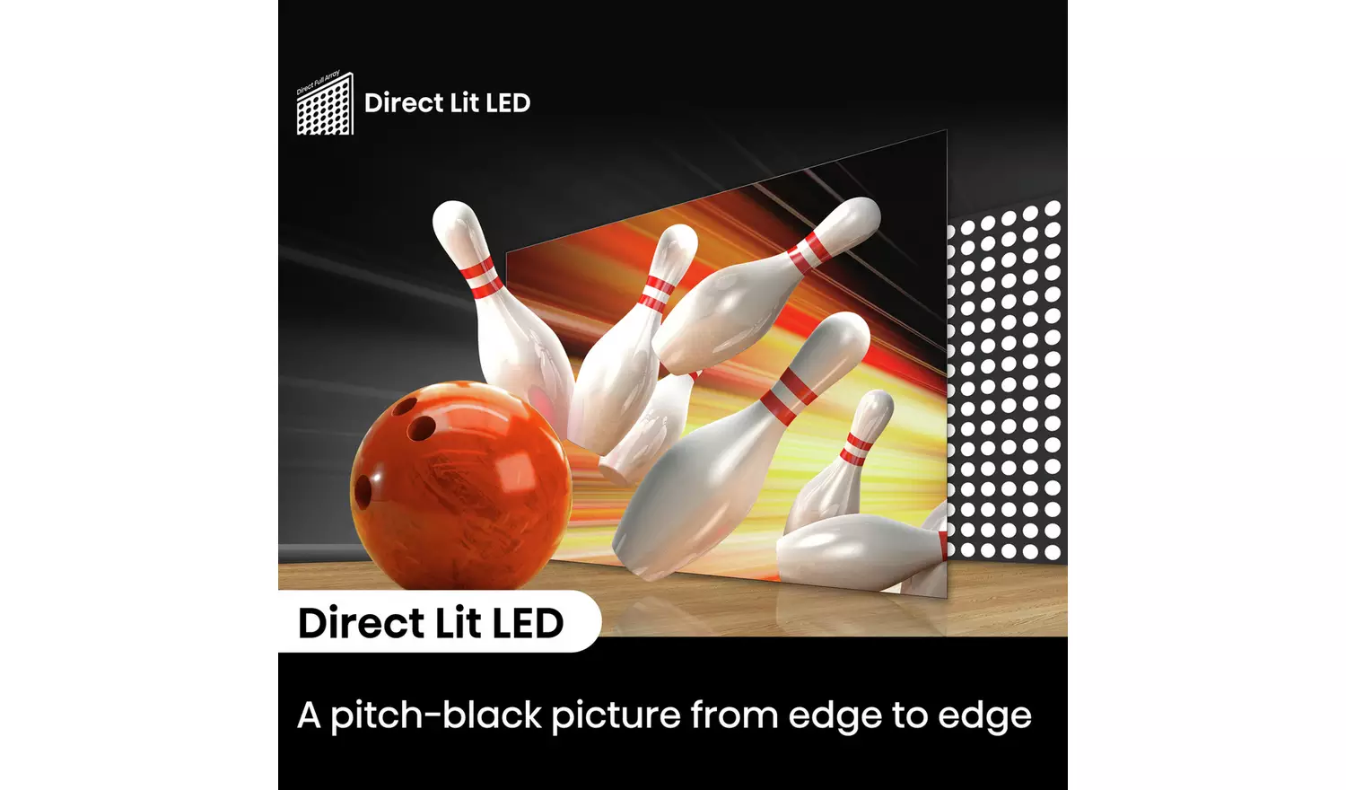 Hisense 40 Inch 40E4NTUK/40A4NTUK Smart Full HD Freeview TV