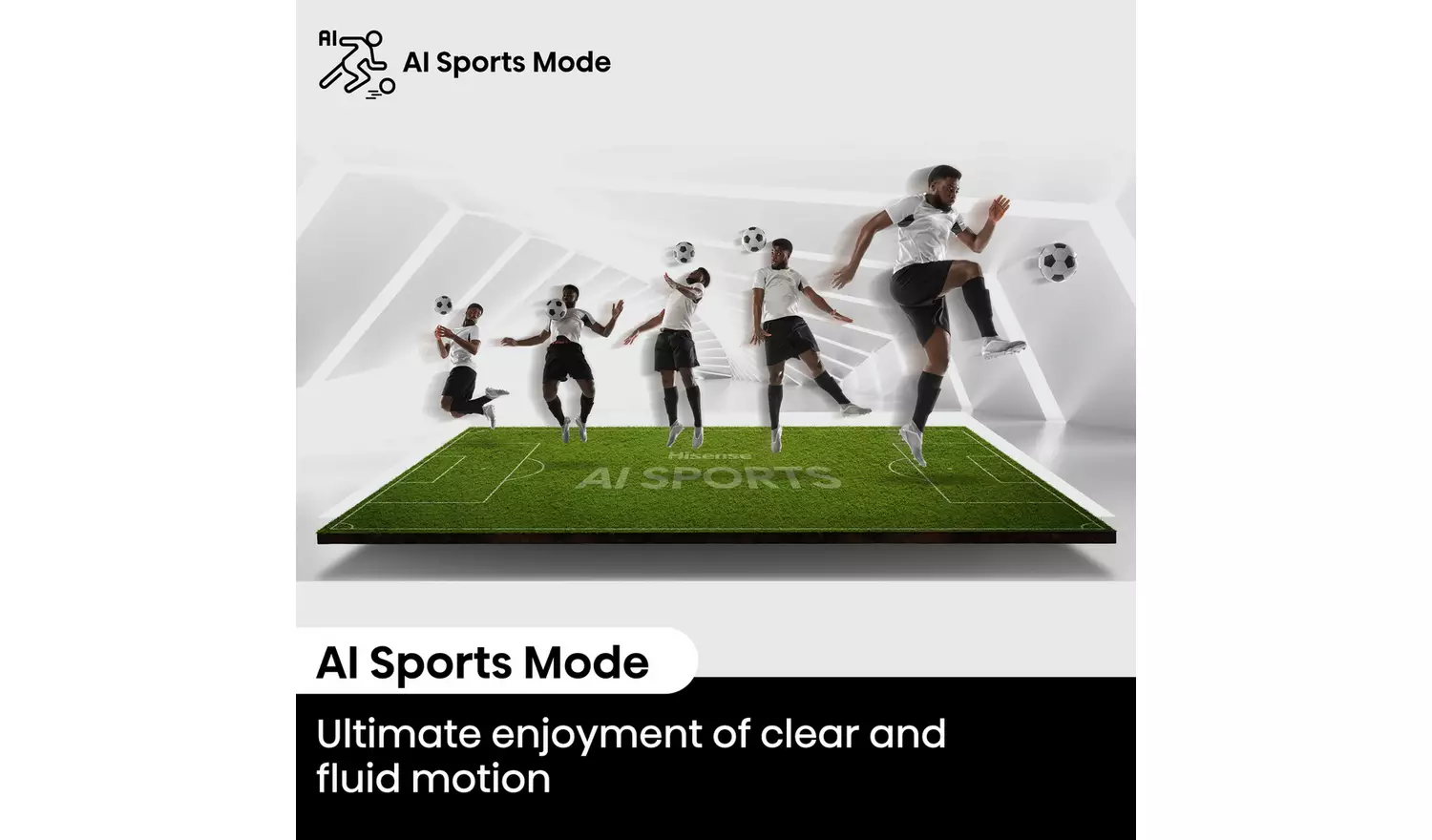 Hisense 43 Inch 43E6NTUK Smart 4K UHD HDR LED Freely TV