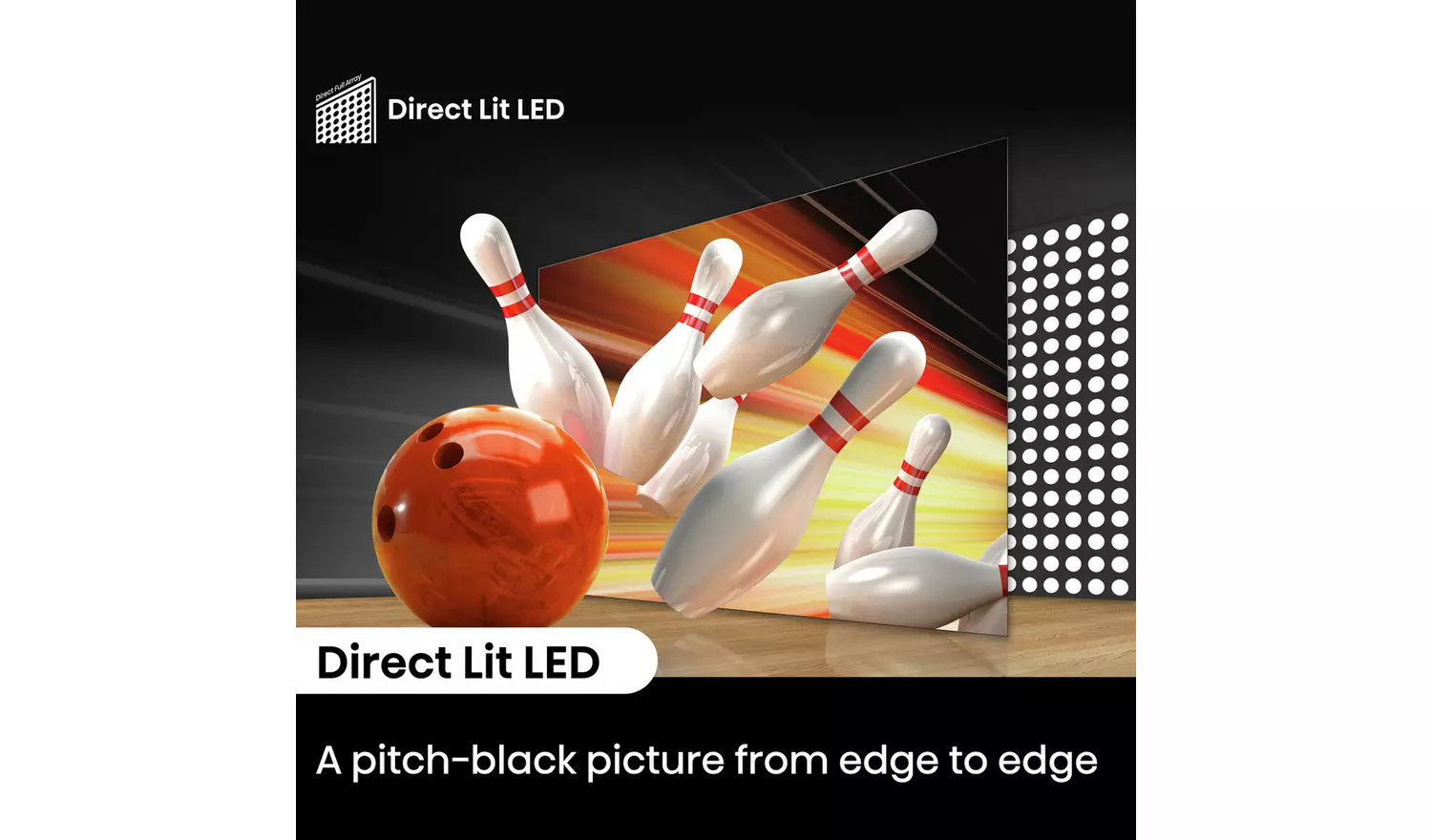 Hisense 50 Inch 50A7NQTUK Smart 4K UHD HDR QLED Freely TV