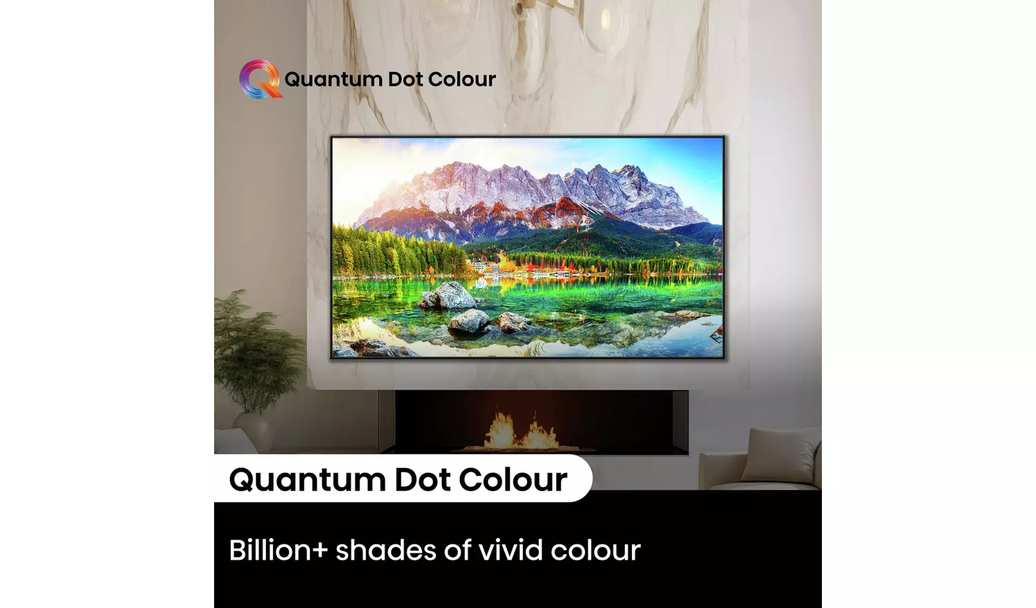 Hisense 50 Inch 50A7NQTUK Smart 4K UHD HDR QLED Freely TV