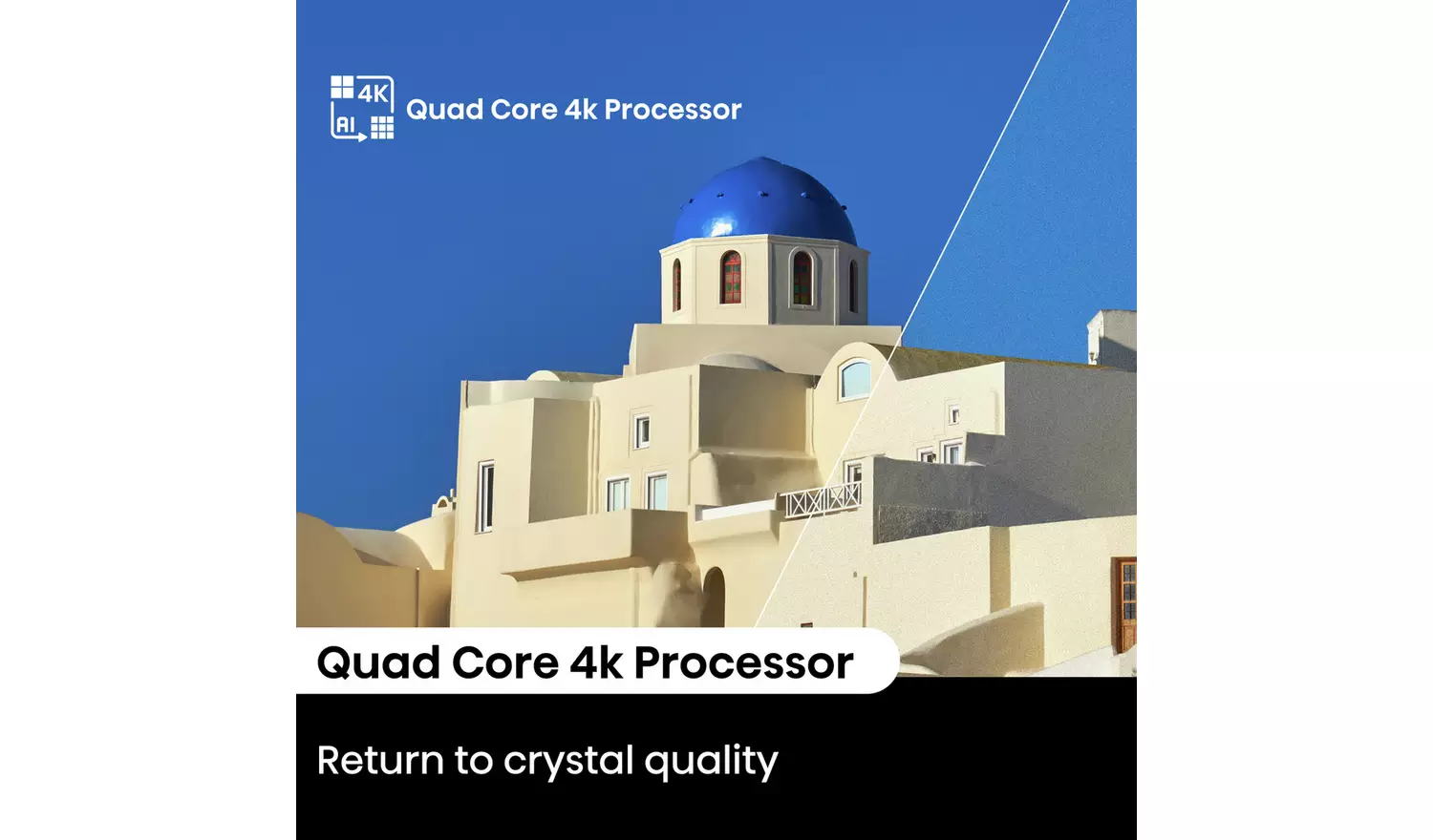 Hisense 50 Inch 50A7NQTUK Smart 4K UHD HDR QLED Freely TV