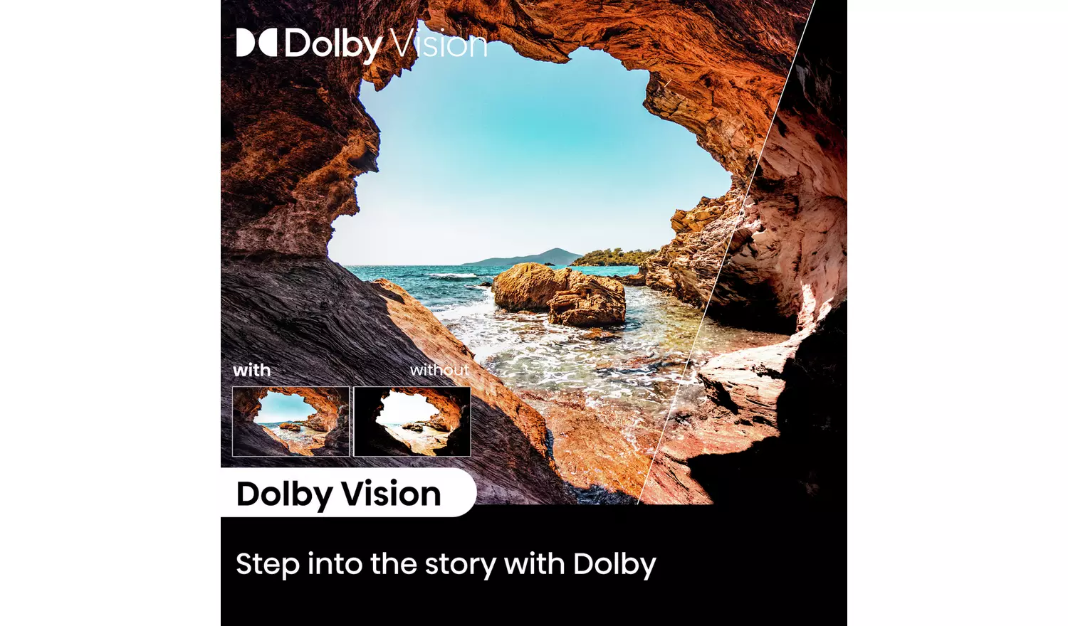 Hisense 50 Inch 50A7NQTUK Smart 4K UHD HDR QLED Freely TV