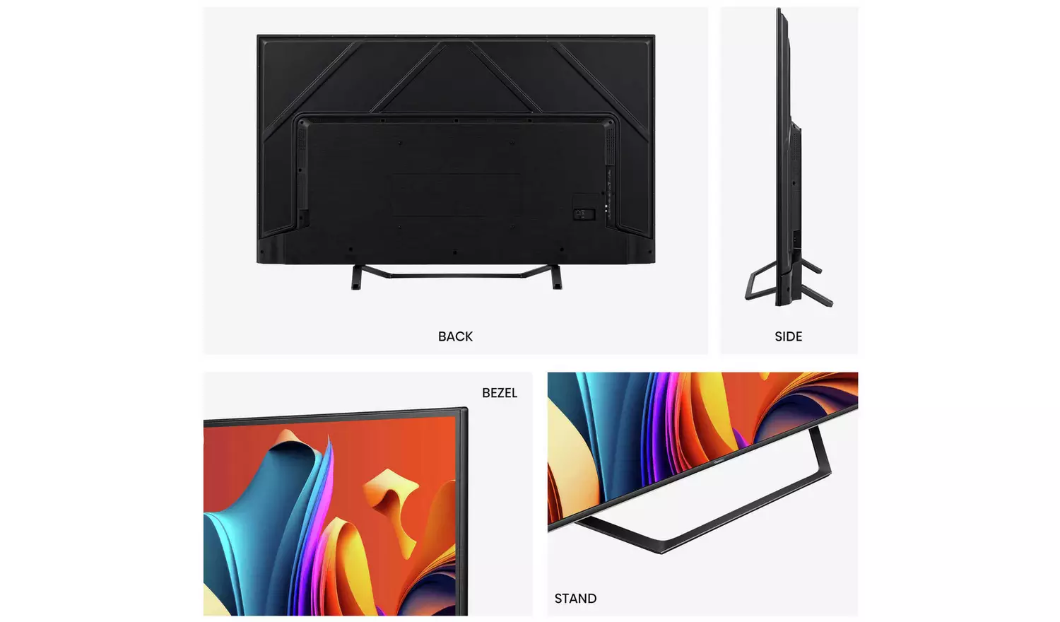 Hisense 50 Inch 50A7NQTUK Smart 4K UHD HDR QLED Freely TV