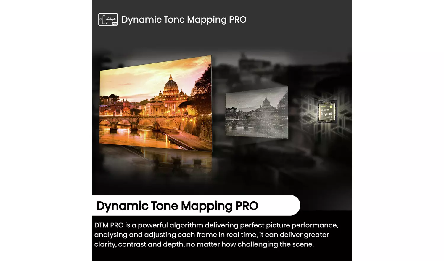 Hisense 65 In 65U7NQTUK Smart 4K UHD HDR Mini LED Freely TV