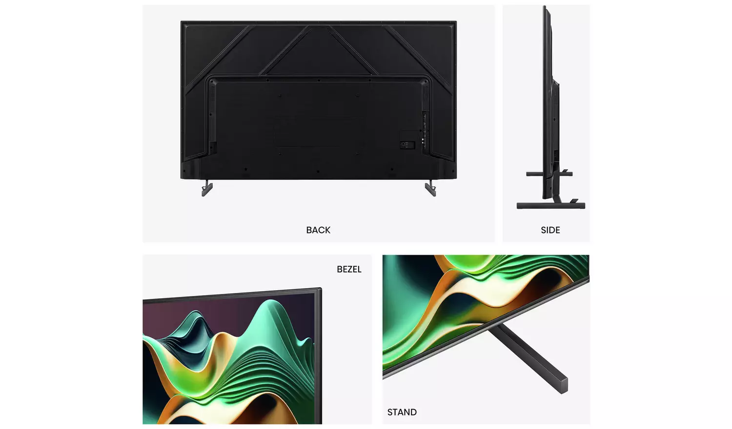 Hisense 65 In 65U6NQTUK Smart 4K UHD HDR Mini LED Freely TV